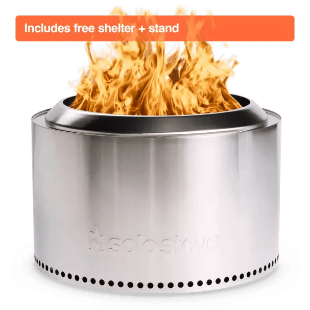 Solo Stove Bundle - Ranger/Bonfire/Yukon/Canyon 2.0 with Stand + Shelter
