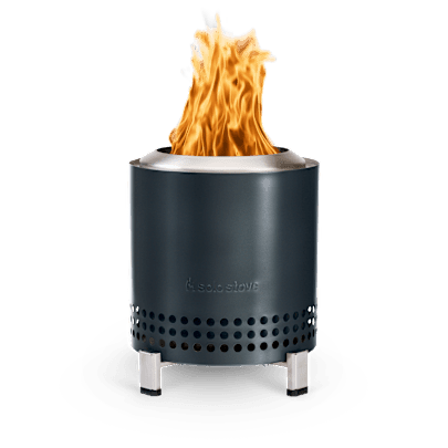 Solo Stove Mesa XL Tabletop Fire Pit with Stand | Low Smoke Outdoor Mini Fire for Urban & Suburbs | Fueled by Pellets or Wood