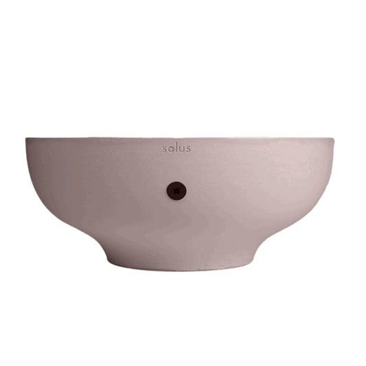 Solus Luna 42-Inch Round Ultra High-Performance Concrete Gas Fire Pit