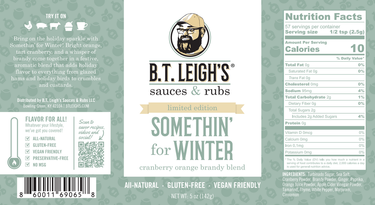 Somethin’ for Winter v2.0 - Cranberry Orange Brandy Seasoning