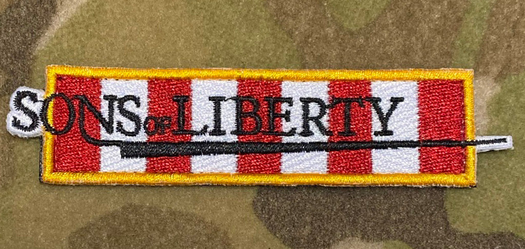 Sons Of Liberty Die Cut Tactical Patch