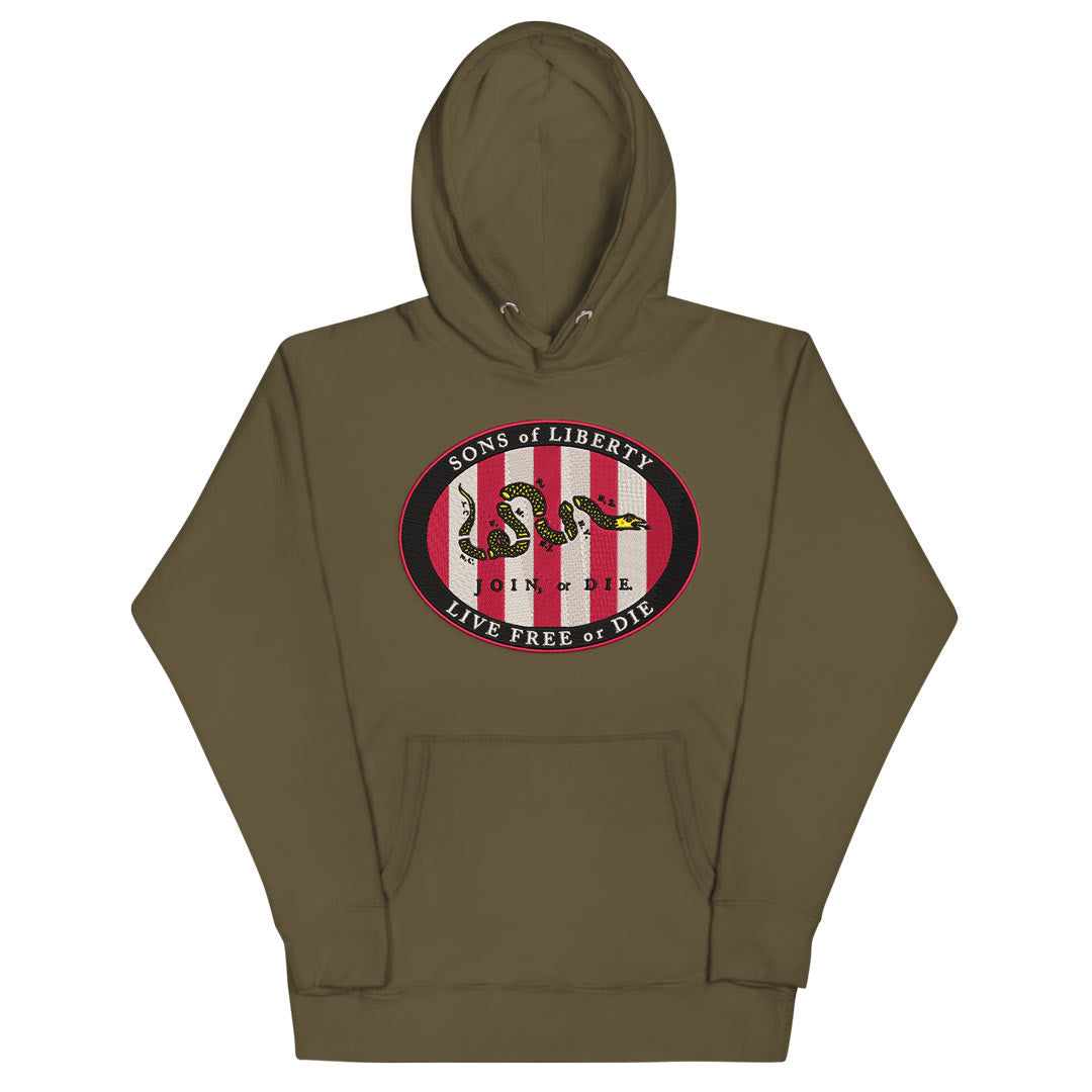 Sons of Liberty Embroidered Hoodie