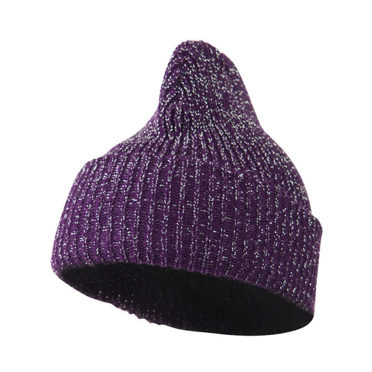 Sparkle Knitted Cuff Beanie