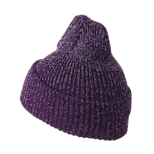 Sparkle Knitted Cuff Beanie