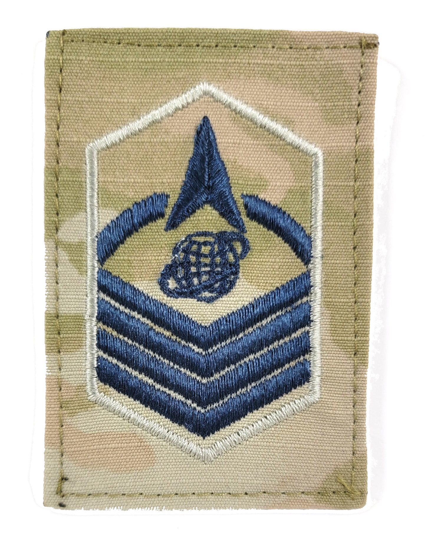 U.S. Space Force OCP Rank with Hook Fastener