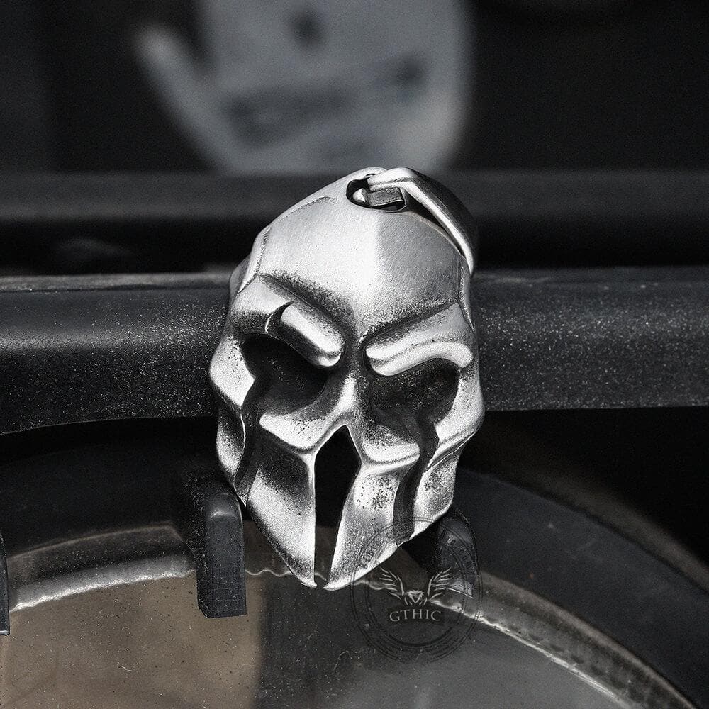 Spartan Warrior Helmet Stainless Steel Pendant