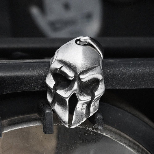 Spartan Warrior Helmet Stainless Steel Pendant
