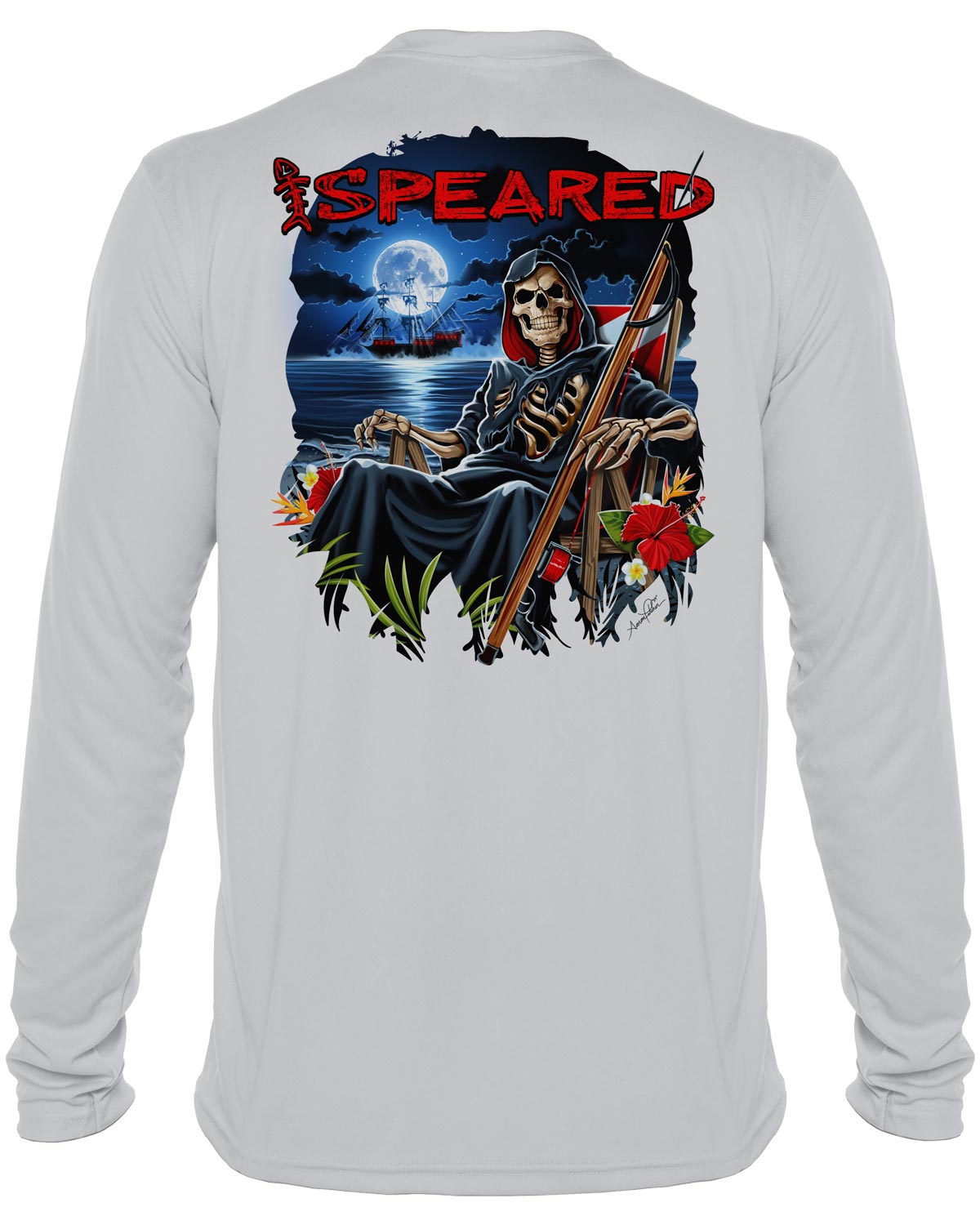 Spearo Reaper UV : Men's Spearfishing T-Shirt
