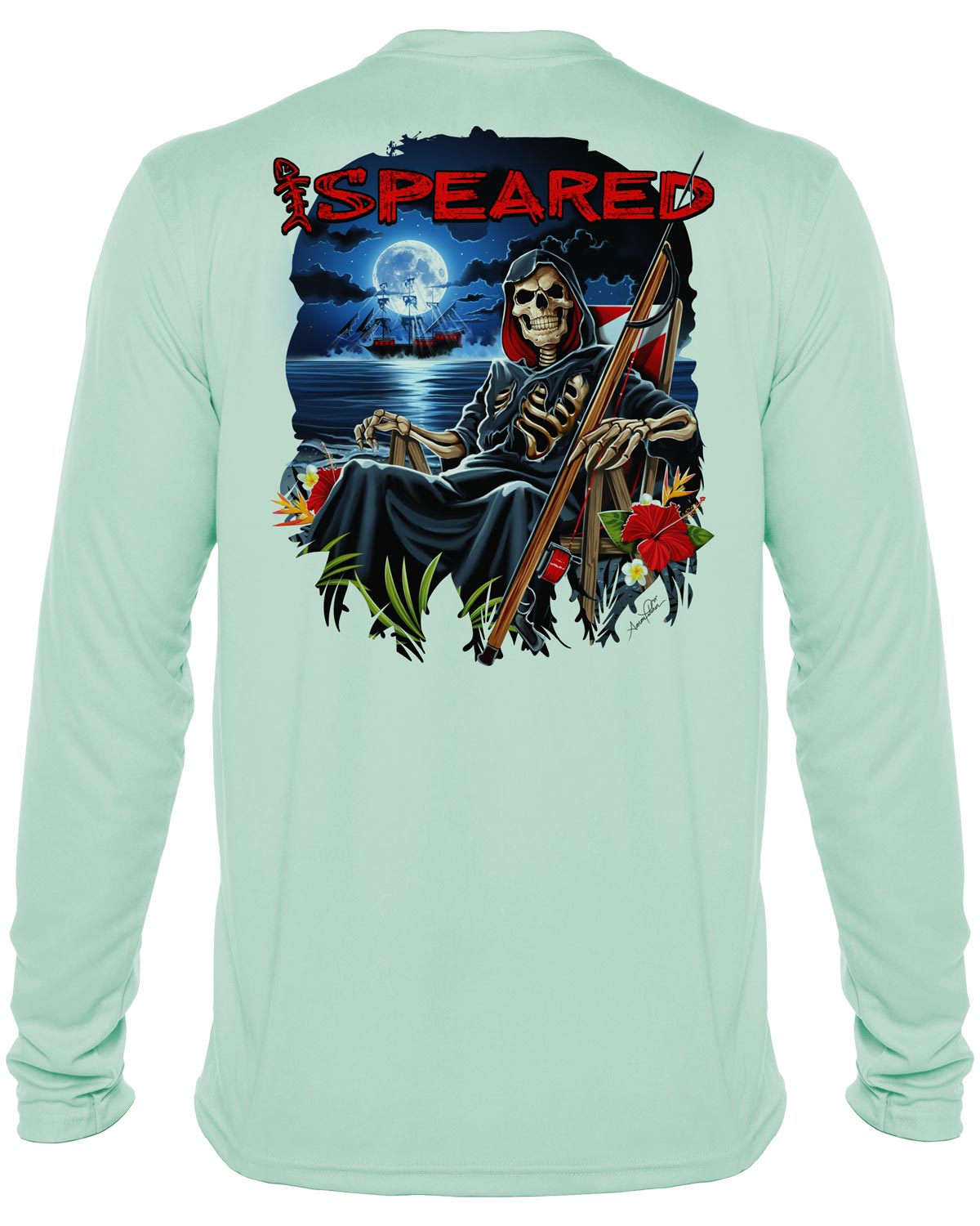 Spearo Reaper UV : Men's Spearfishing T-Shirt