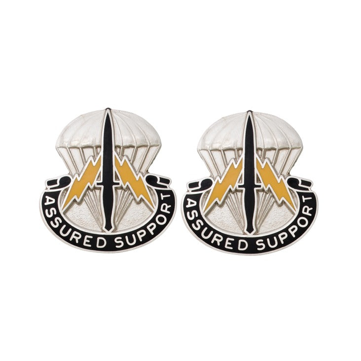 Special Operations Support Command Unit Crest - Pair - ASSURED SUPPORT