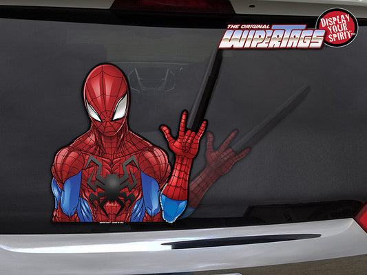 Spidey Waving WiperTags