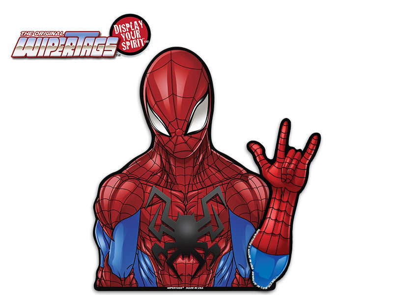 Spidey Waving WiperTags
