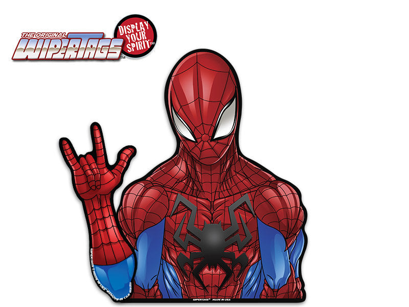 Spidey Waving WiperTags
