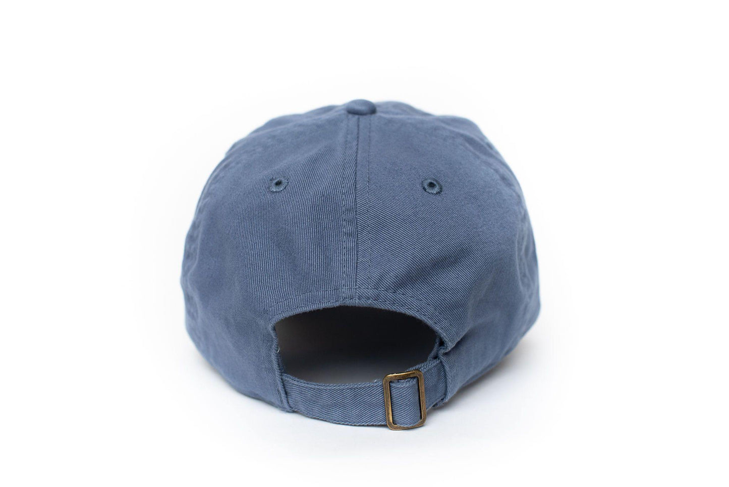 Dusty Blue Letter Baseball Hat