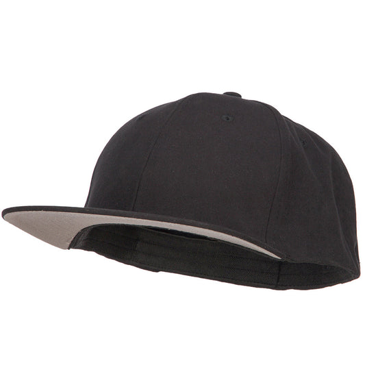 Big Size Flat Bill Stretchable Fitted Cap