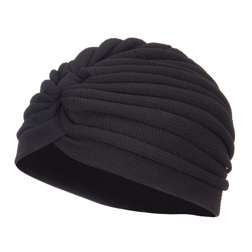 Women's Solid Turban Hat