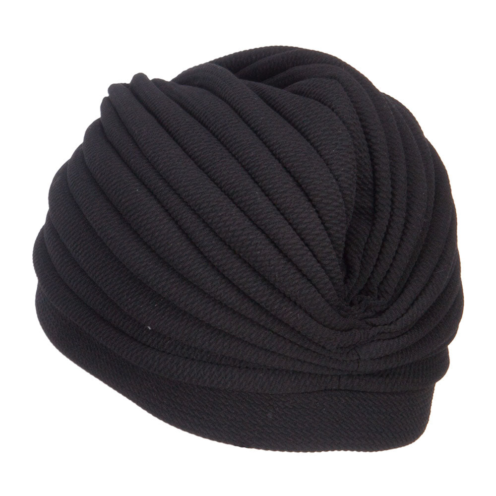 Women's Solid Turban Hat