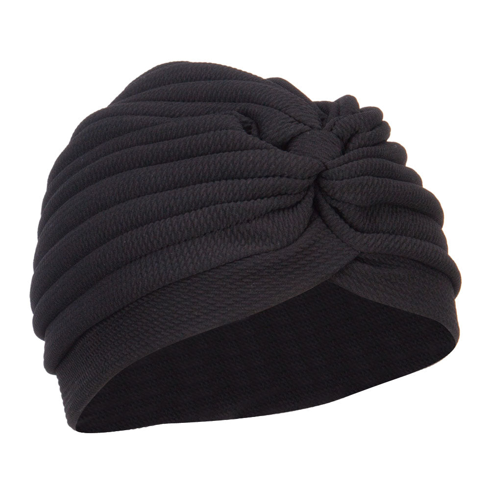 Women's Solid Turban Hat