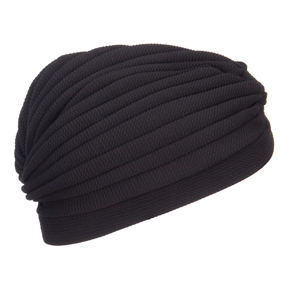 Women's Solid Turban Hat