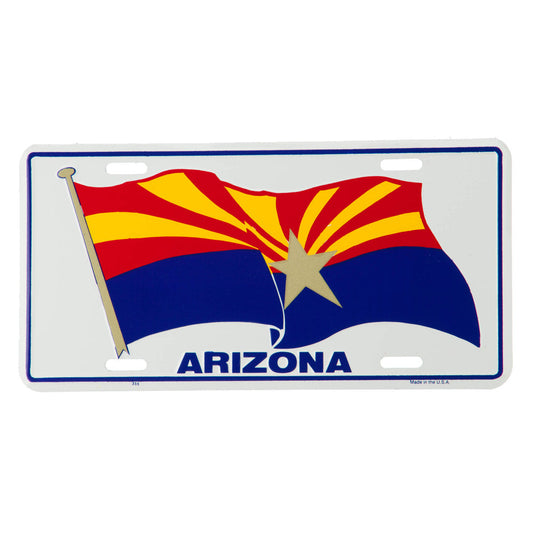 State Flag 3D License Plate