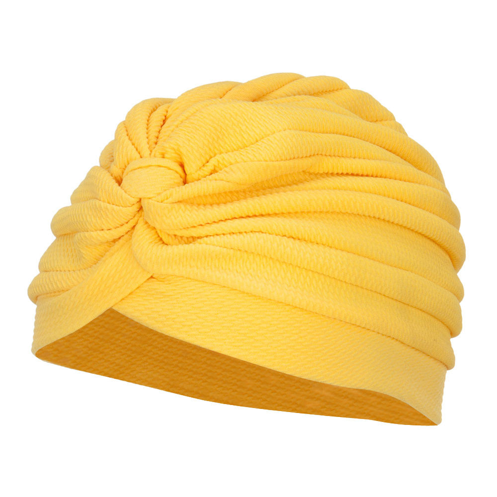 Women's Solid Turban Hat