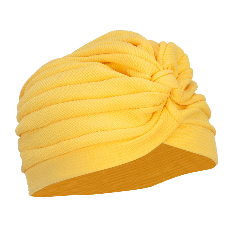 Women's Solid Turban Hat