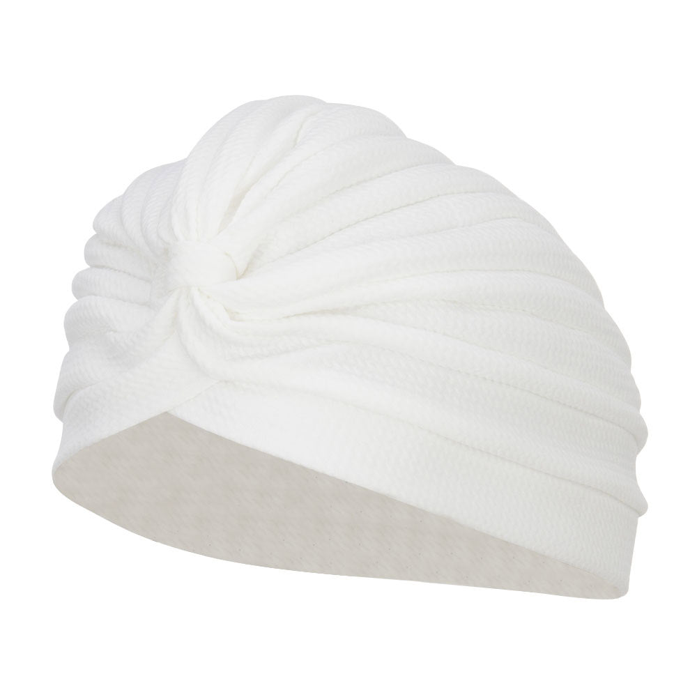 Women's Solid Turban Hat