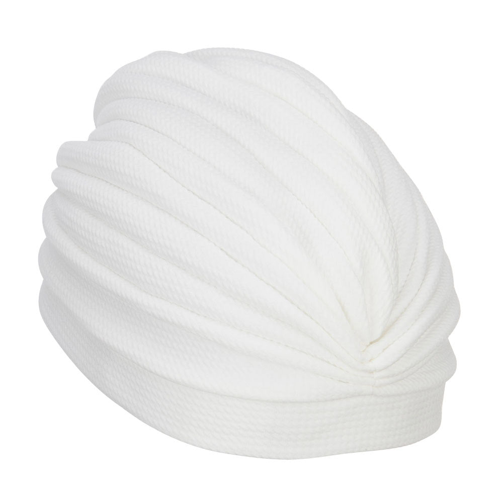 Women's Solid Turban Hat