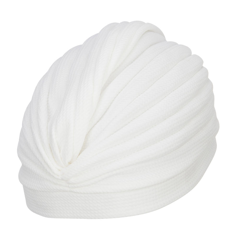 Women's Solid Turban Hat