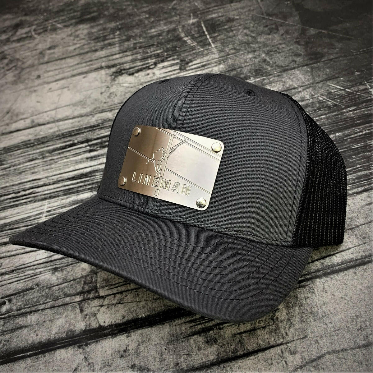 Lineman Hat Steel