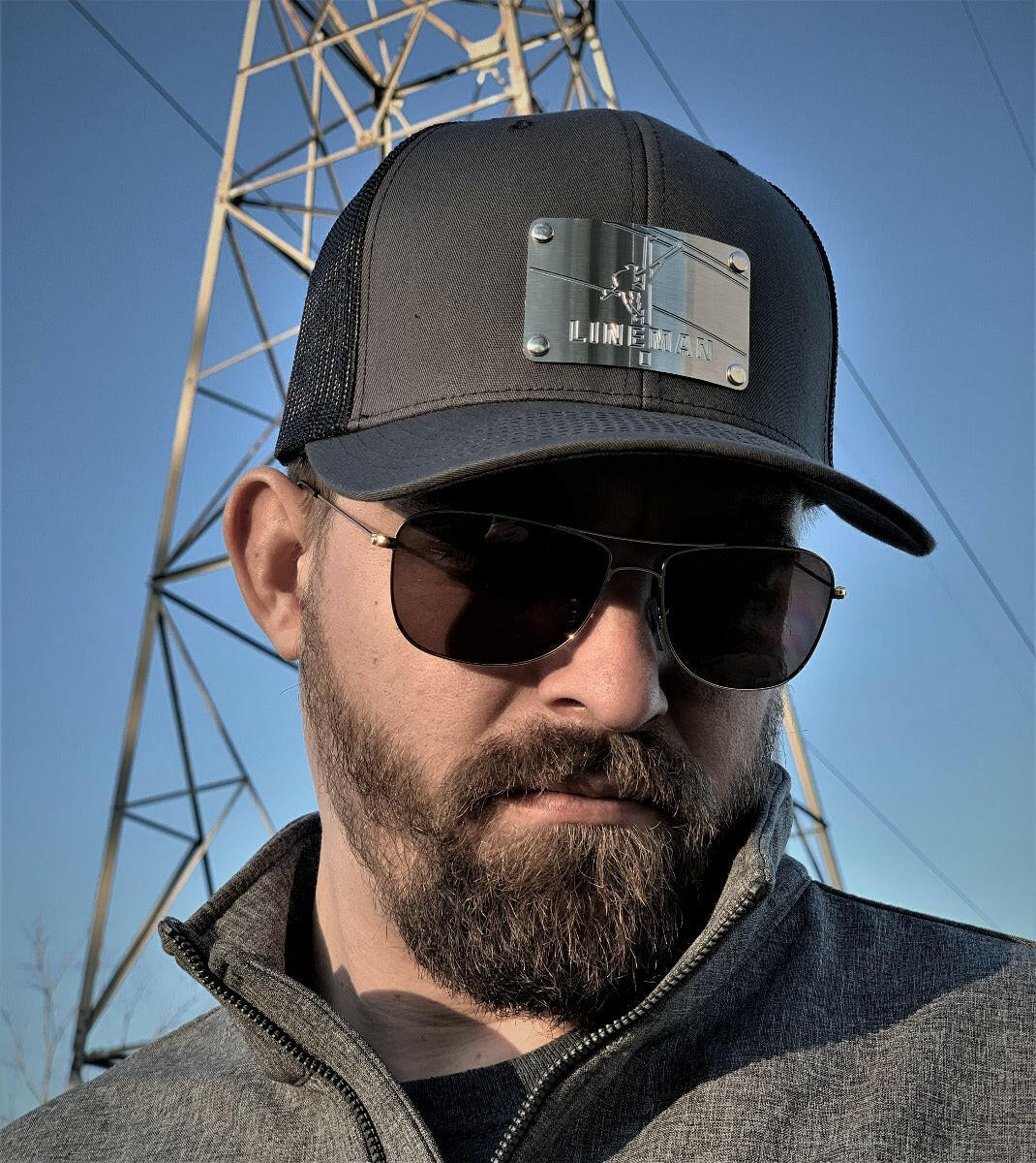 Lineman Hat Steel
