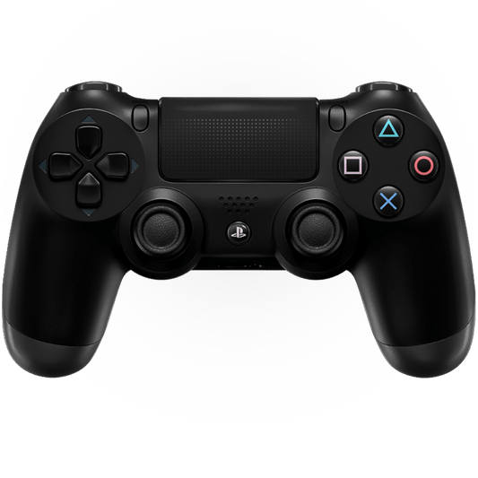 MODDEDZONE JET BLACK PS4 CUSTOM MODDED CONTROLLER