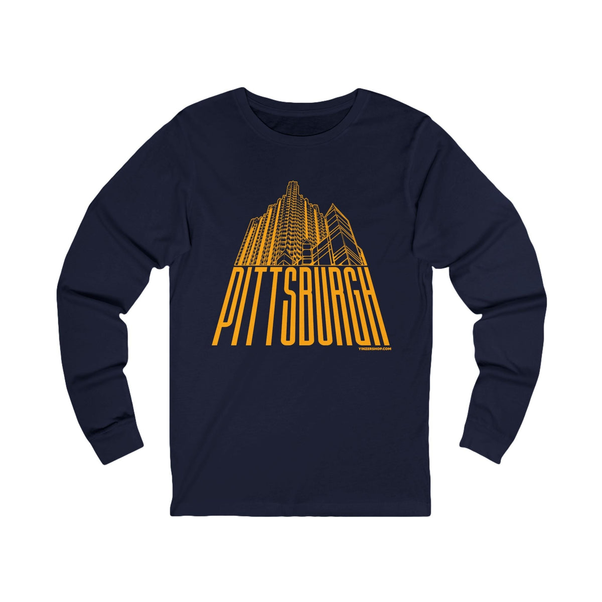 Steel Building Pittsburgh T-Shirt - Long Sleeve Tee