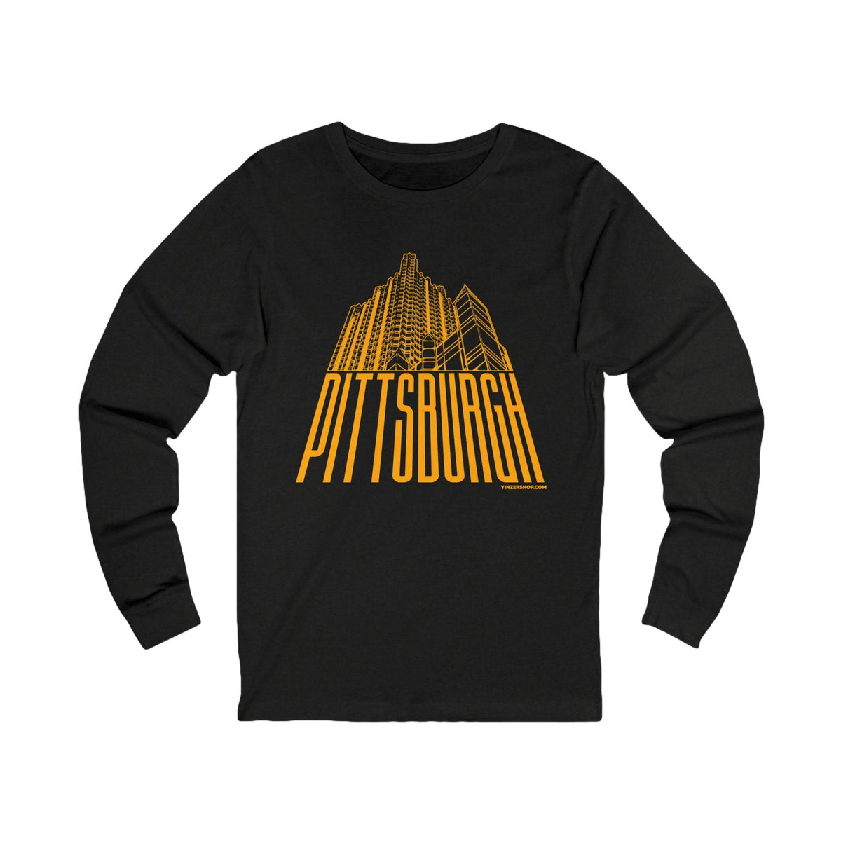 Steel Building Pittsburgh T-Shirt - Long Sleeve Tee