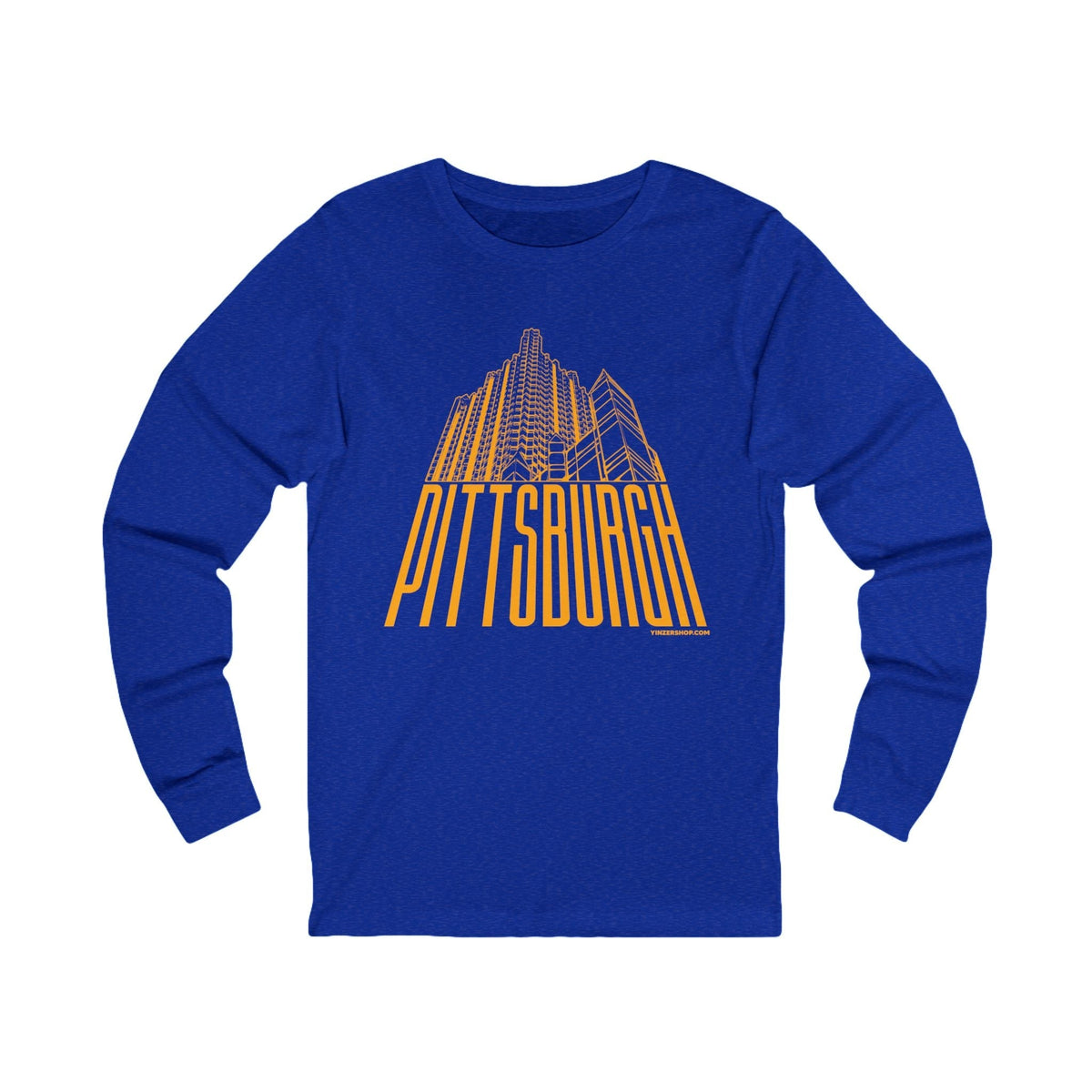 Steel Building Pittsburgh T-Shirt - Long Sleeve Tee