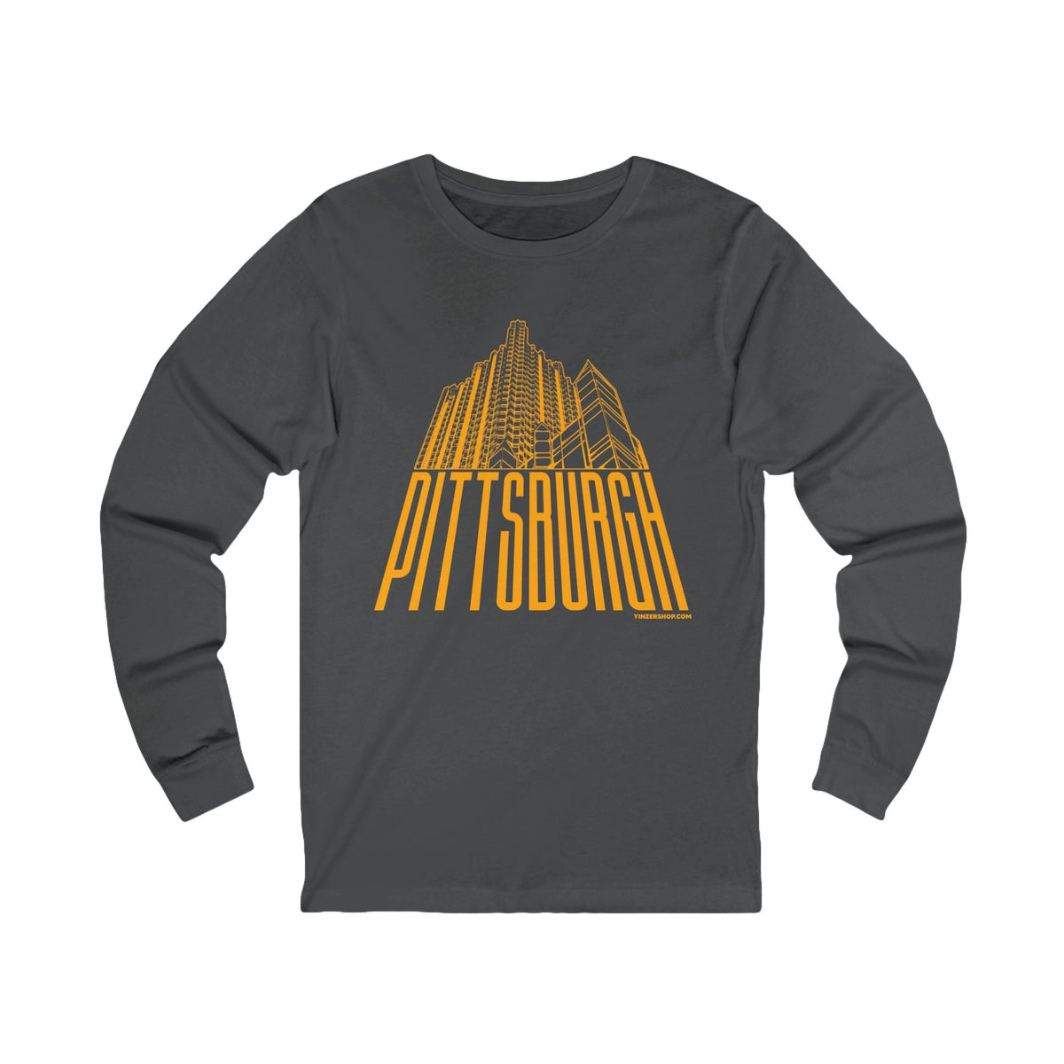 Steel Building Pittsburgh T-Shirt - Long Sleeve Tee
