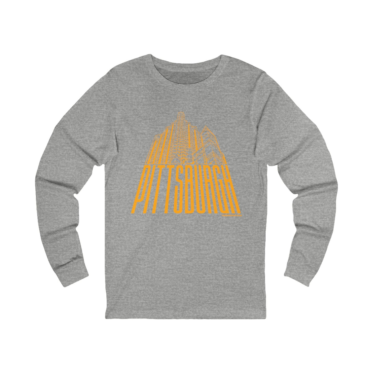 Steel Building Pittsburgh T-Shirt - Long Sleeve Tee