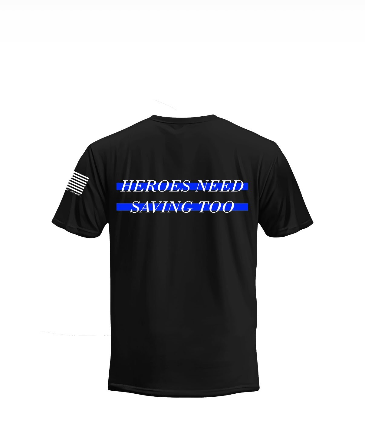 Stigma-Breaking Unisex Tee- Blue Line