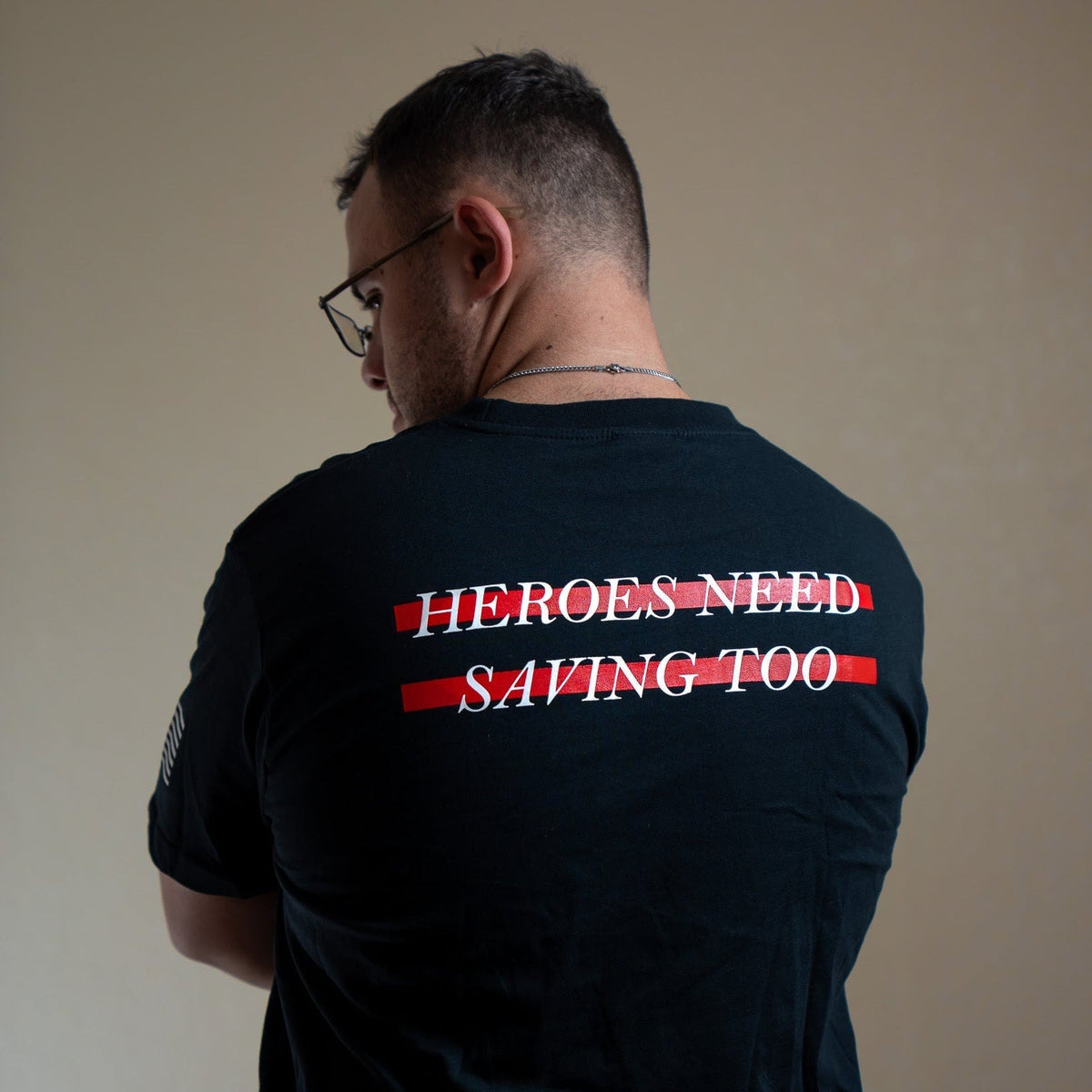 Stigma-Breaking Unisex Tee - Red Line