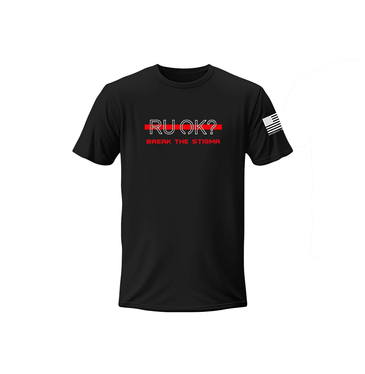 Stigma-Breaking Unisex Tee - Red Line