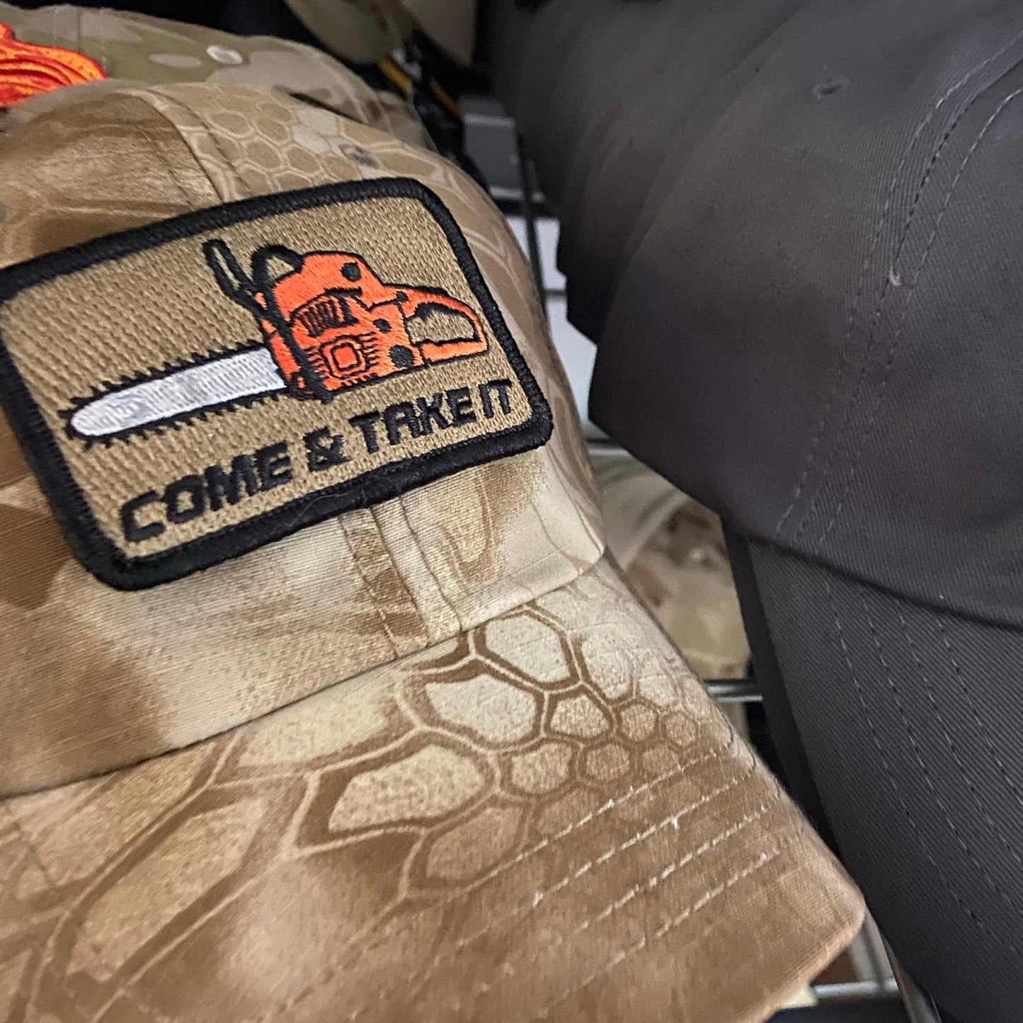 2"x3" Chainsaw Come and Take It Tactical Patch