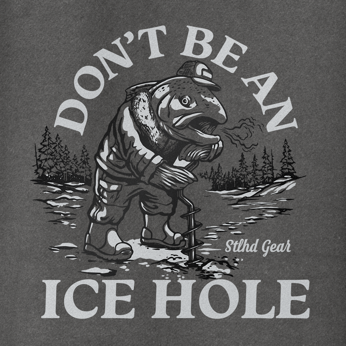 STLHD Ice Hole Premium Hoodie