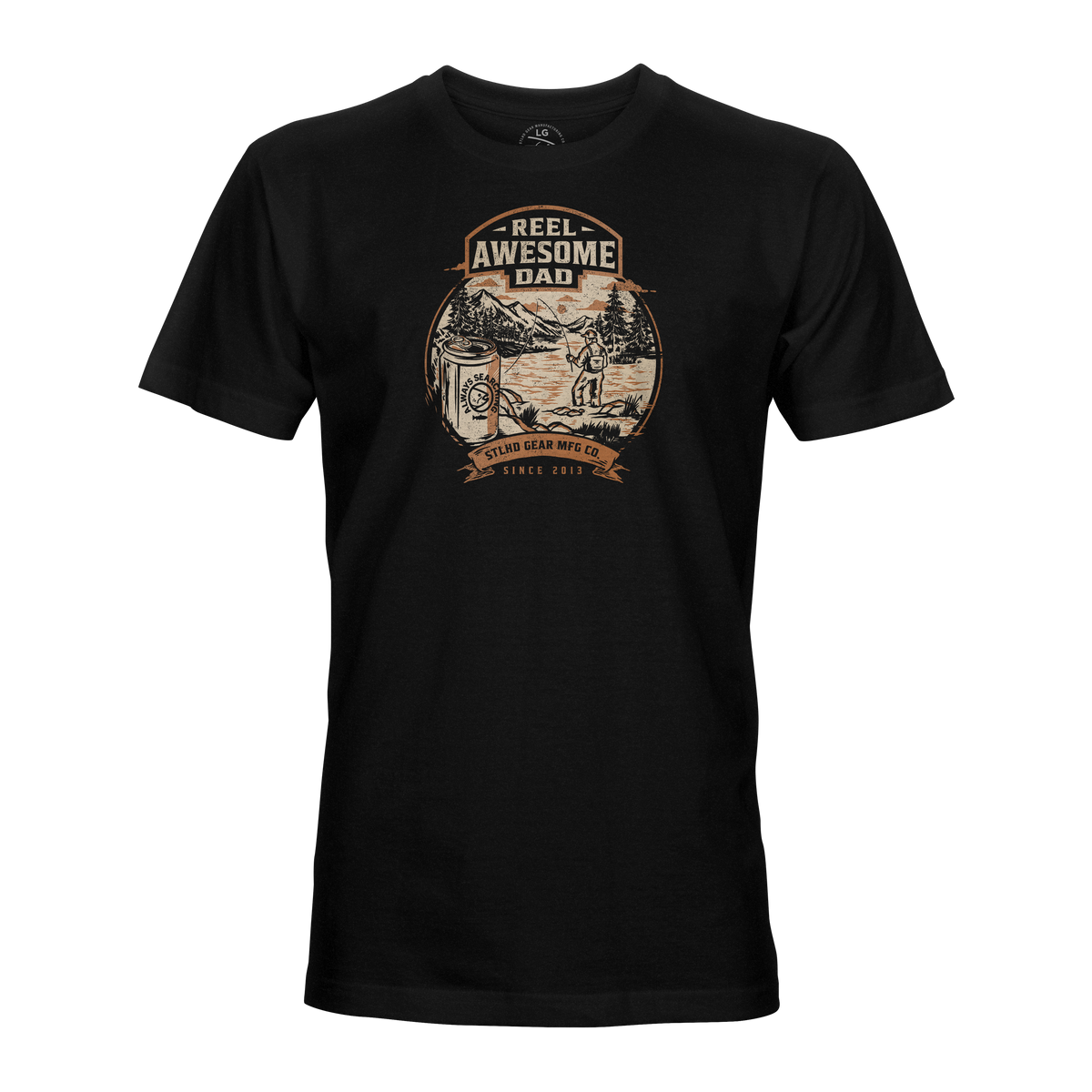 STLHD Men’s Reel Awesome Dad Tee 2026