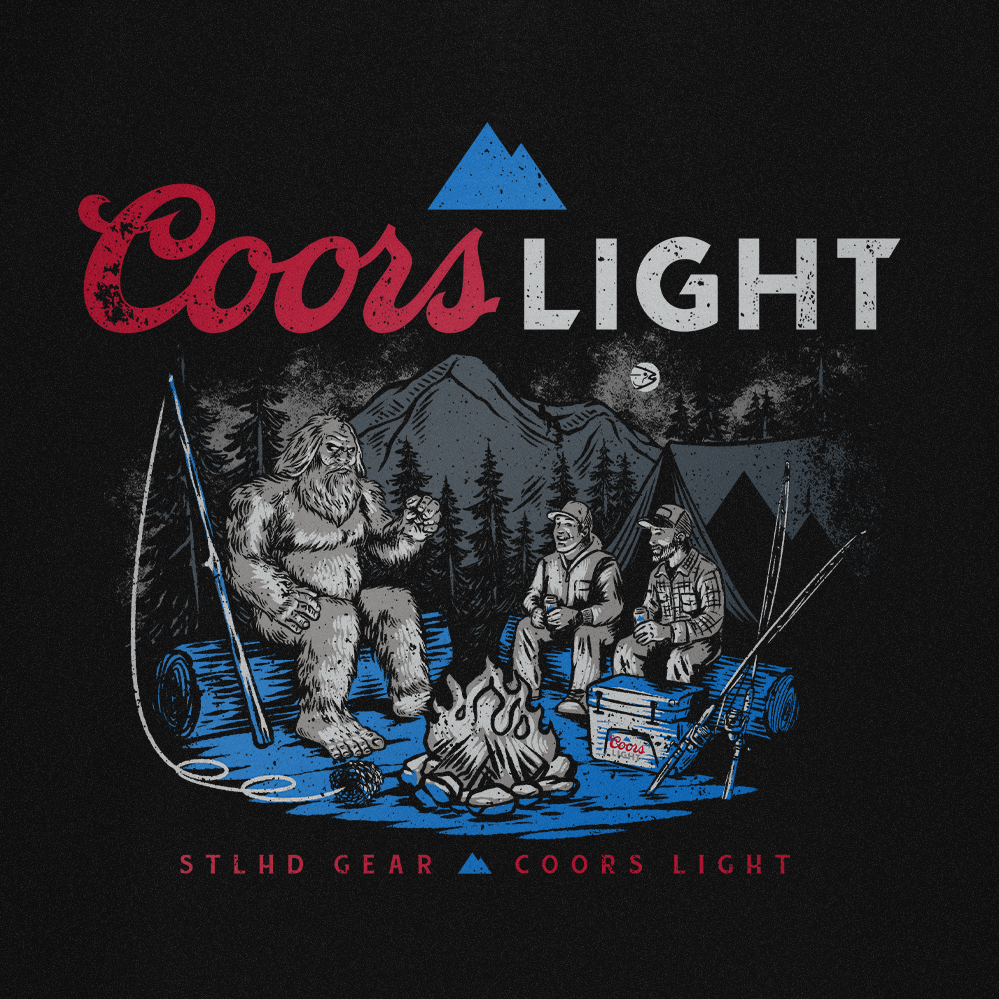 STLHD Men’s X Coors Light Above the Divide Tee