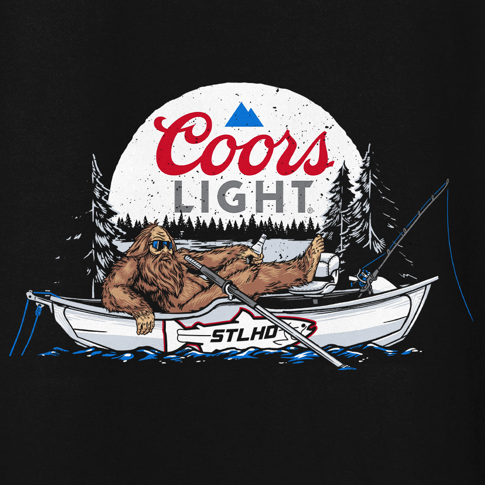 STLHD Men’s X Coors Light Chillin’ Premium Hoodie