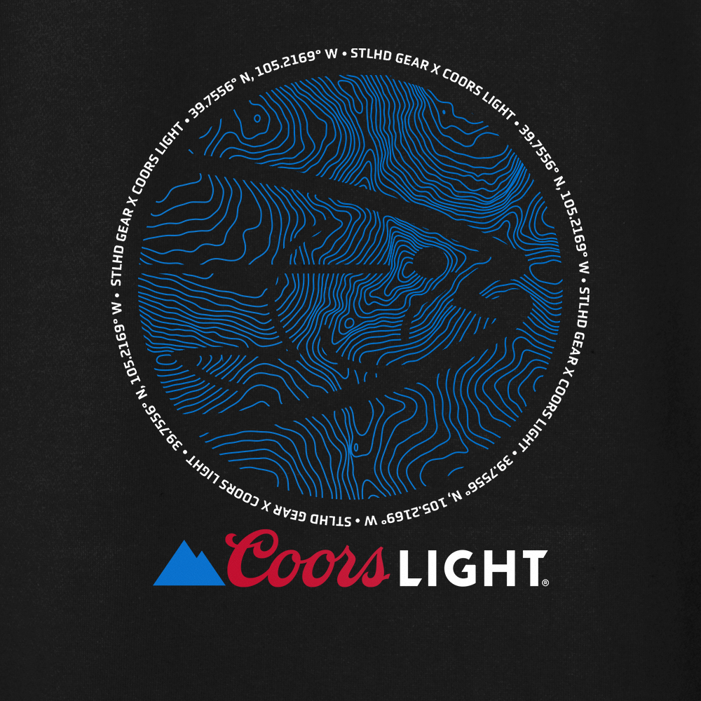 STLHD Men’s X Coors Light Coordinates Premium Hoodie