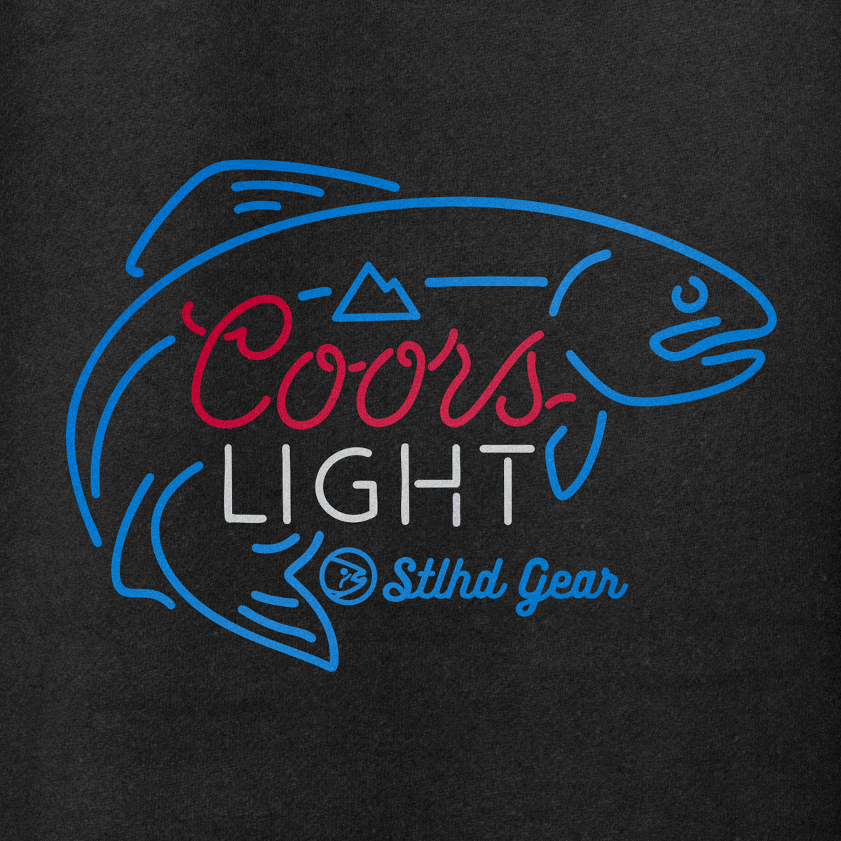 STLHD Men’s X Coors Light Last Cast Premium Hoodie