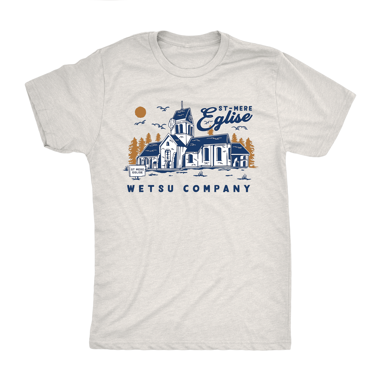 St Mere Eglise Athletic Shirt