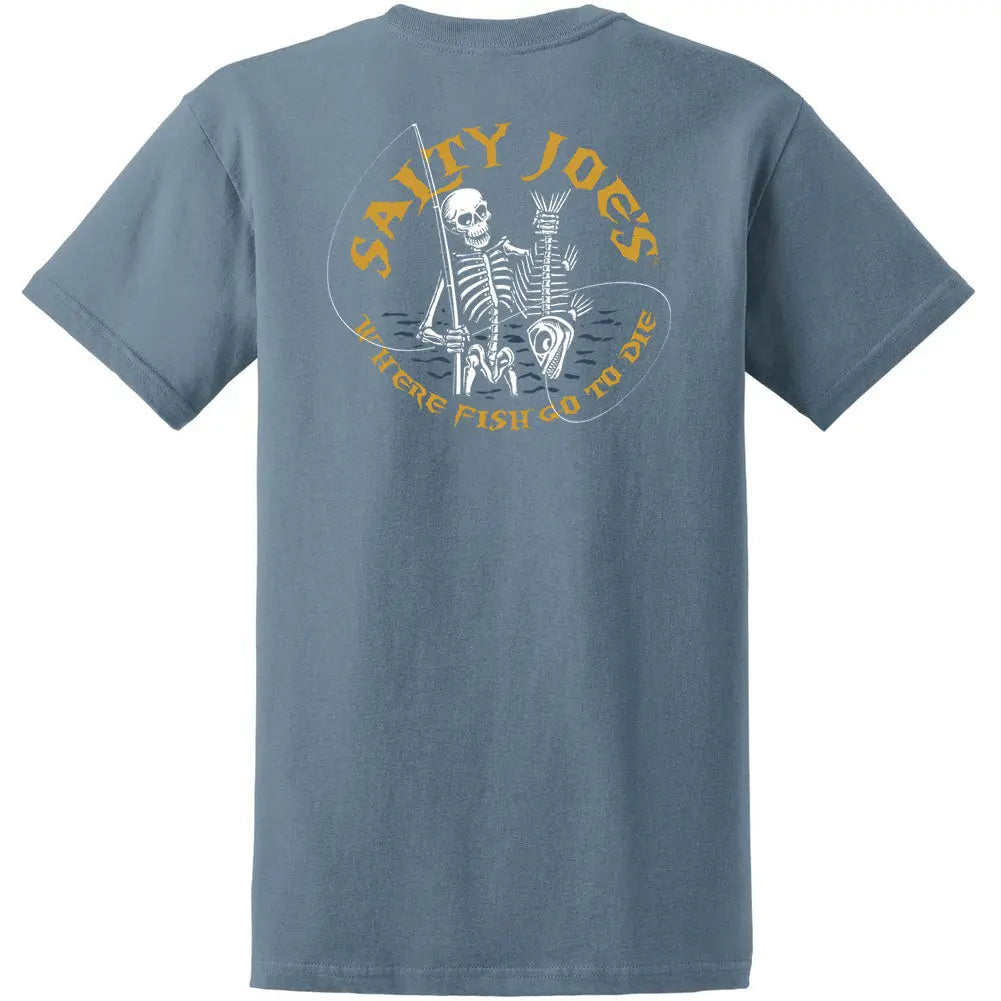 Salty Joe's Fishin' Bones Heavyweight Cotton Tee