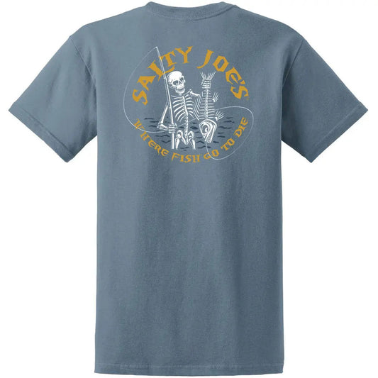 Salty Joe's Fishin' Bones Heavyweight Cotton Tee